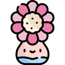 cute FDM 3D printed vase by Blush Layers